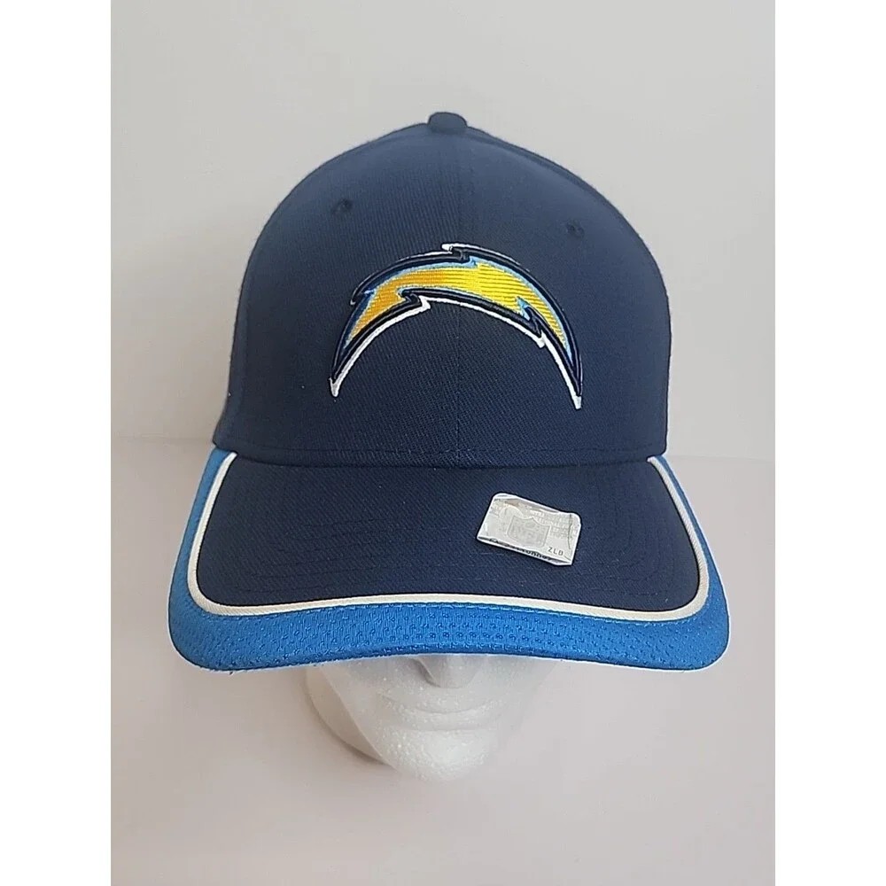 Los Angeles Chargers New Era 39Thirty Hat Cap Small/ Medium Navy Blue NFL